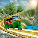 Mountain Auto Rickshaw : Tuk Tuk Simulator Driving APK