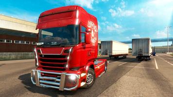 Offroad Euro Truck Cargo Driver پوسٹر