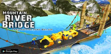 Mountain River Bridge Construc