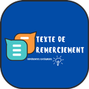 APK TEXTE DE REMERCIEMENT