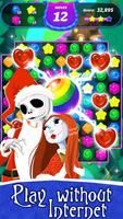 Sally Skellington Sweet Puzzle Affiche