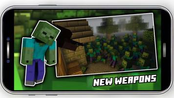Zombie Survival MOD Minecraft Cartaz