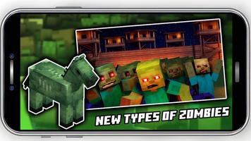 Zombie Survival MOD Minecraft imagem de tela 2