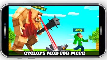 Cyclops Mod for Minecraft pe poster