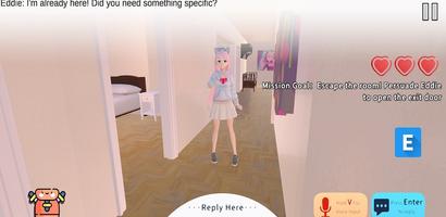 Yandere AI Virtual Girlfriend ảnh chụp màn hình 1