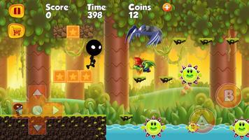 stick man adventures پوسٹر