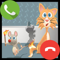 Fake Call Mouse and Cat Game