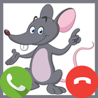 Fake Call Mouse Game icône