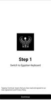 Egyptian Keyboard Poster