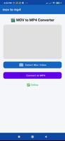 mov to mp4 converter الملصق