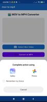 mov to mp4 converter تصوير الشاشة 1