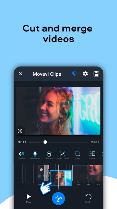 Movavi Clips - Video Editor with Slideshows screenshot 2