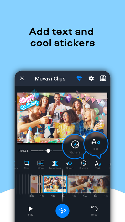 Movavi Clips - Video Editor with Slideshows screenshot 6