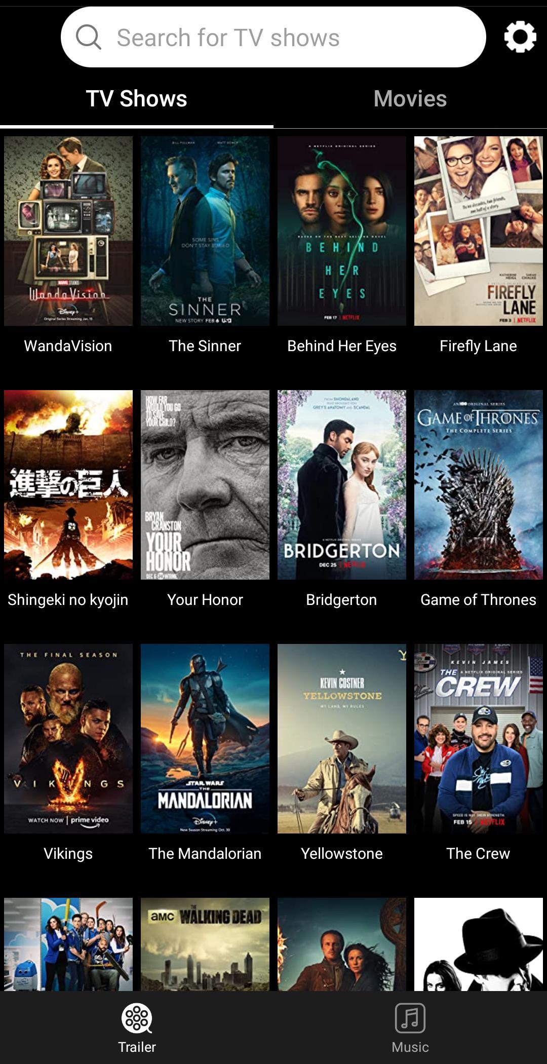 movcy: movies list & trailer APK for Android Download