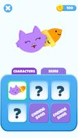 Cat Puzzle Games: Slide Block captura de pantalla 1