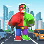 Superhero Fight Green Hero Run icon