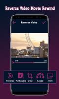 Reverse Video: Fast & Slow Motion, Video Editor Affiche