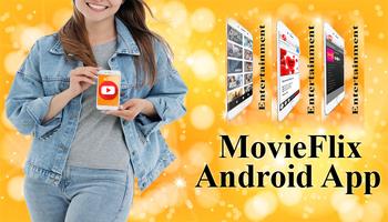 Movieflix - Online Movie App plakat