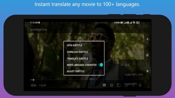برنامه‌نما Movie Language Converter عکس از صفحه