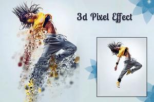 Pixel effect photo editor poster