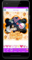 Birthday Movie Maker With Music capture d'écran 1