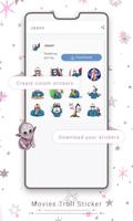 3 Schermata Movies Troll Creative Celebs Sticker Pack Whatsapp