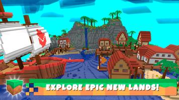 Crafty Lands: Build & Explore capture d'écran 1