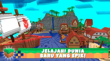 Crafty Lands: Bangun & Jelajah screenshot 1