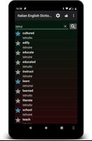 Italian Dictionary / Dizionari capture d'écran 2