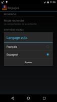 Spanish French Dictionary syot layar 1