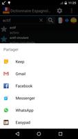 Dictionnaire Espagnol Français capture d'écran 2