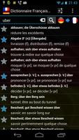 Offline French German Wordbook تصوير الشاشة 1