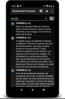 Dictionnaire Français screenshot 2