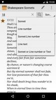 Shakespeare Sonnets Screenshot 3