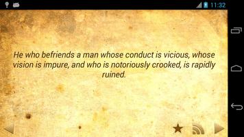 Daily Chanakya Quotes captura de pantalla 3