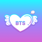 BTS love chat simulator for bt icône