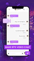BTS love chat simulator for bt capture d'écran 3