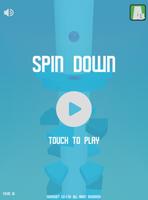 Spin Down الملصق
