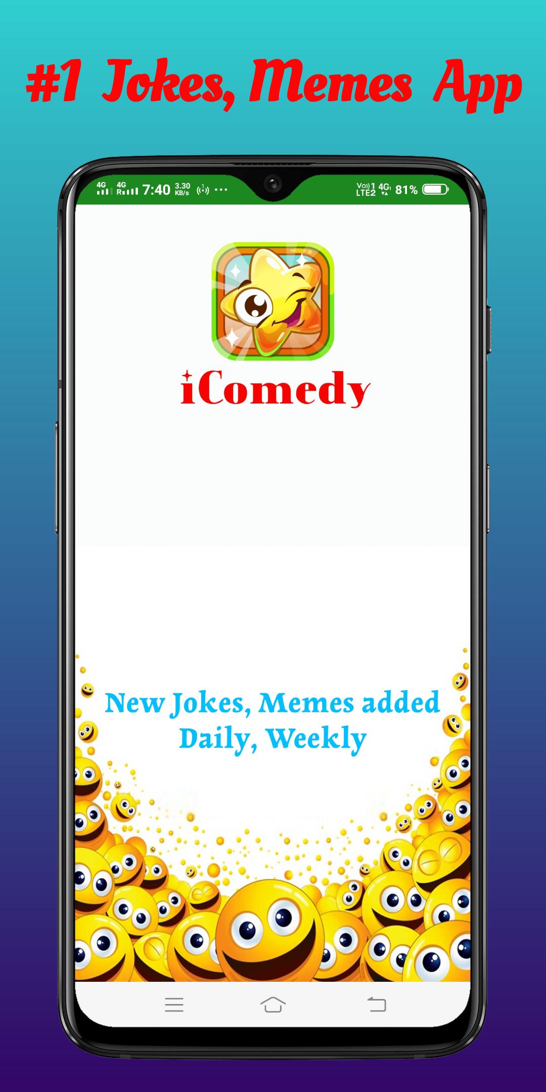 Icomedy Latest Funny Jokes Memes Status For Android Apk Download - best roblox comedy club jokes