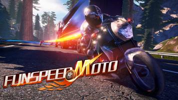 Fun Speed Moto 3D Racing Games Plakat