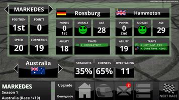 Fastest Lap Racing Manager تصوير الشاشة 1