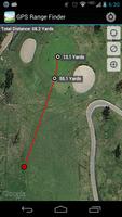 Golf GPS Range Finder Free ภาพหน้าจอ 1