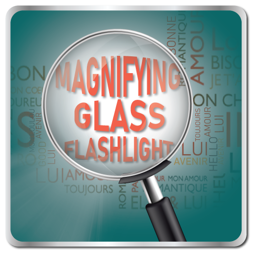 Magnifying Glass with Page Magnifier & Flashlight