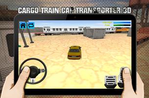 cargo train car transporter 3D screenshot 3