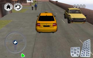 Free Crazy town taxi Parking پوسٹر