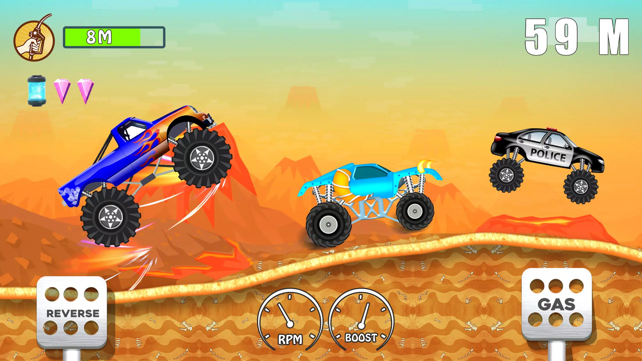 Download do APK de Jogo de Carro Monstro Caminhão para Android