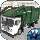 garbage truck simulator ไอคอน