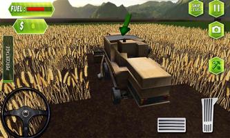 Урожай Тракторы б Simulator скриншот 2