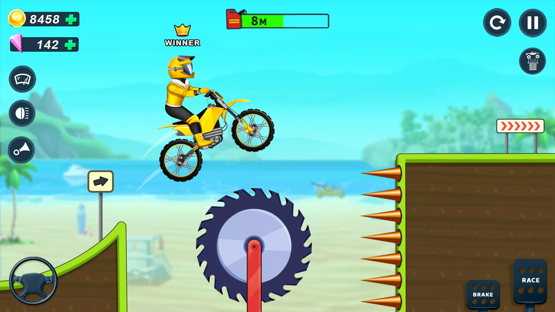 Jogos de Moto para Crianças - Corrida de Motos - Vídeo para crianças 