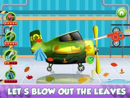 Airplane wash Games for kids اسکرین شاٹ 1